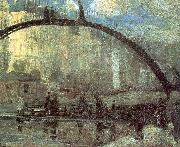 Glackens, William James La Villette china oil painting reproduction